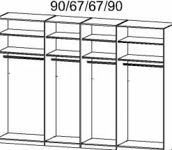 Wohnwand CALVA Wohnwände|Wohnwände