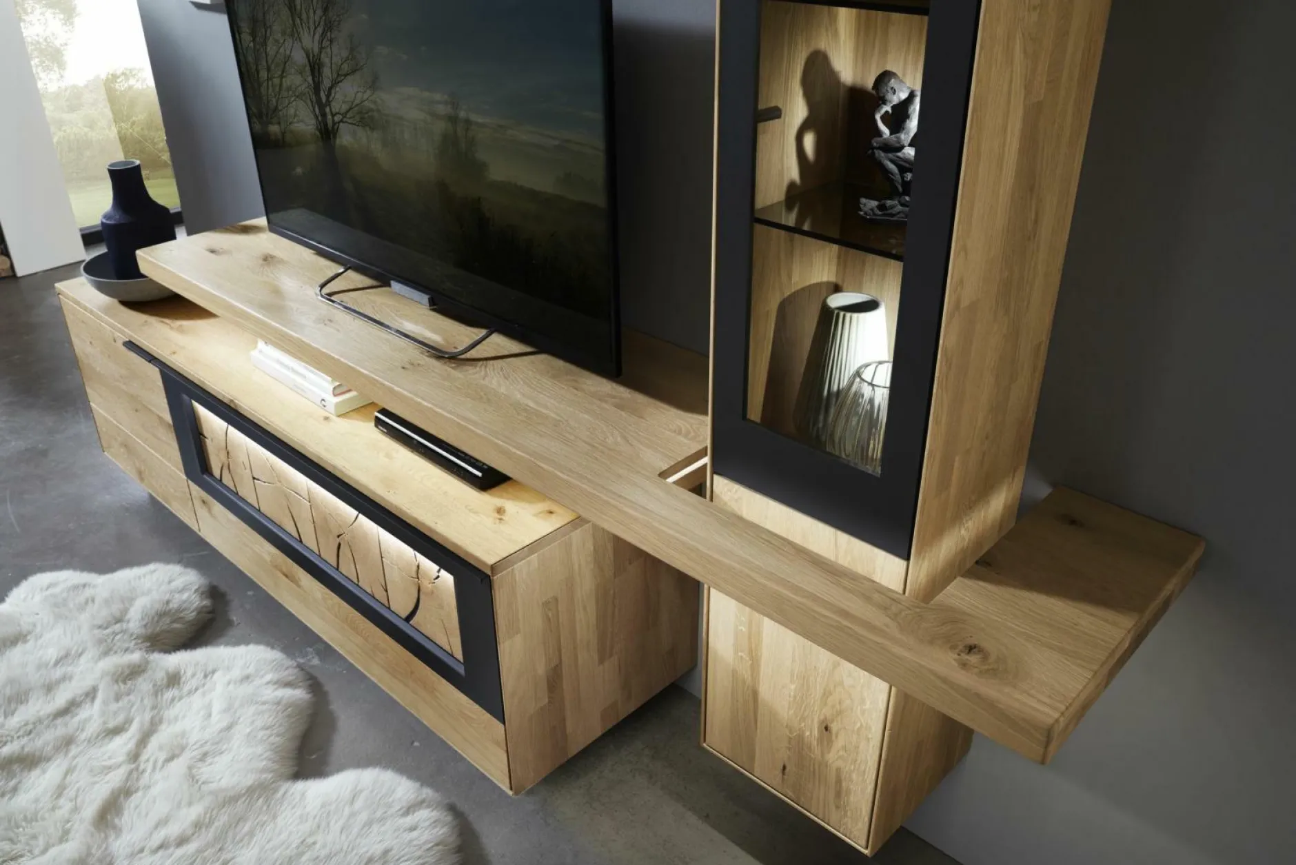 Clearance Wohnwand CORTONA Wohnwände|Wohnwände