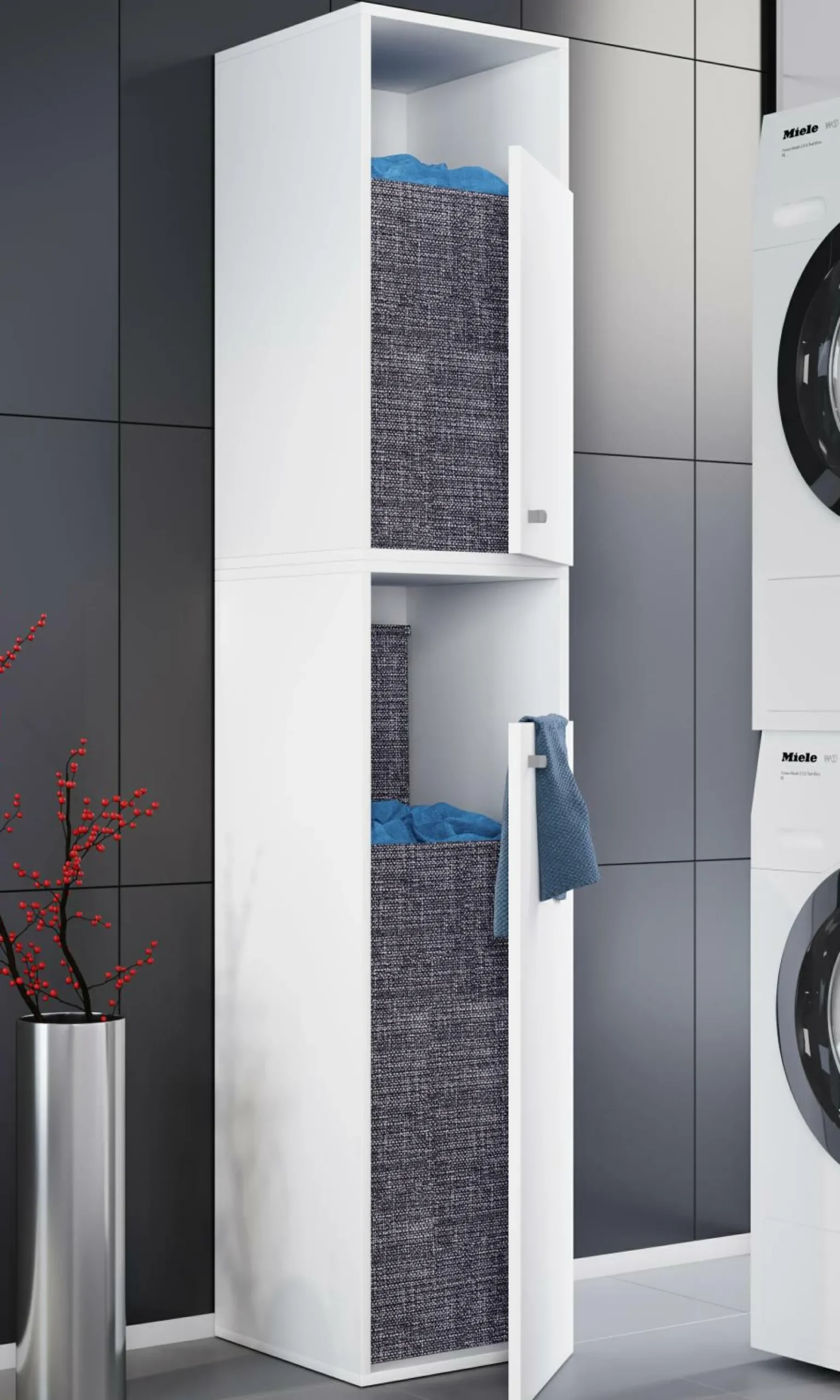 Discount Wäscheschrank DRESO Hochschränke|Waschtische