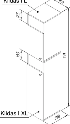 Discount Wäscheschrank DRESO Hochschränke|Waschtische