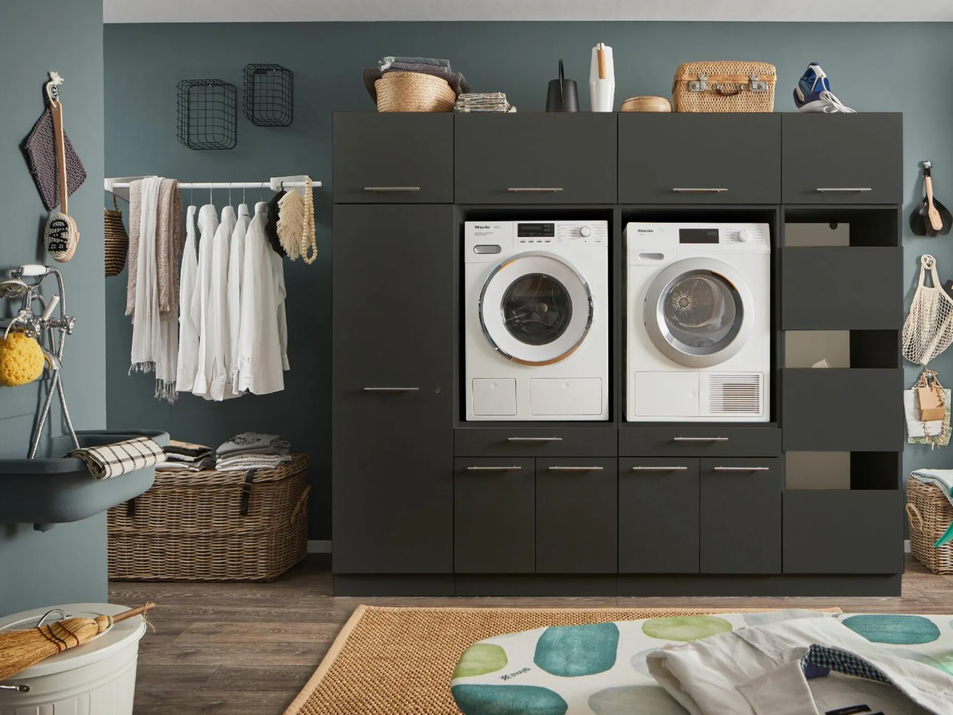 Best Wäscheschrank BANDA Hochschränke|Waschtische