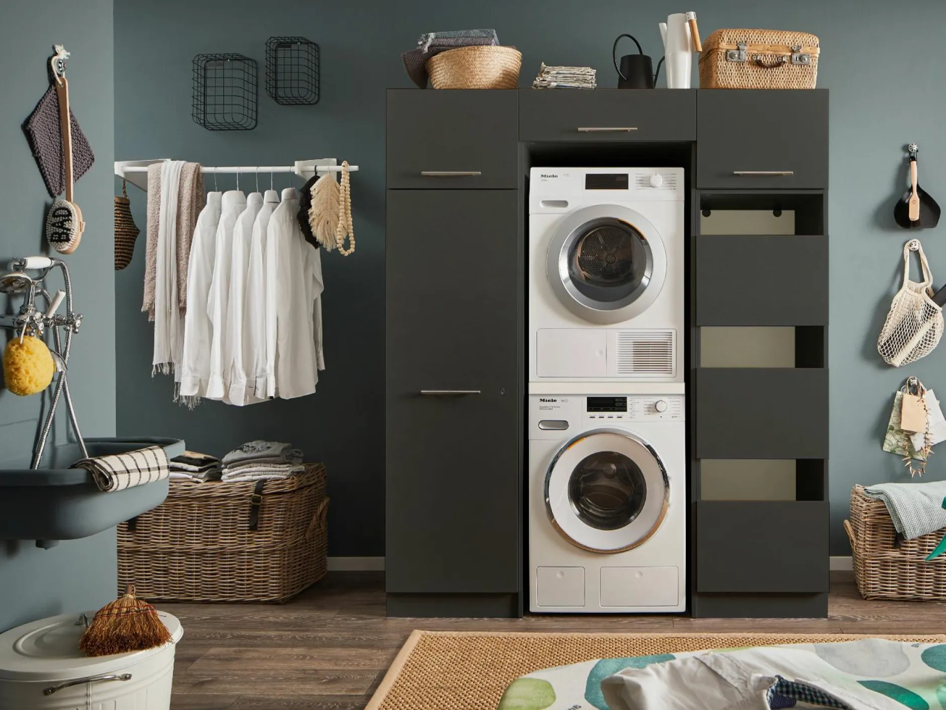 Best Wäscheschrank BANDA Hochschränke|Waschtische